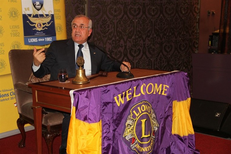 Beirut City Lions Club hosting Former President HE Michel Sleiman